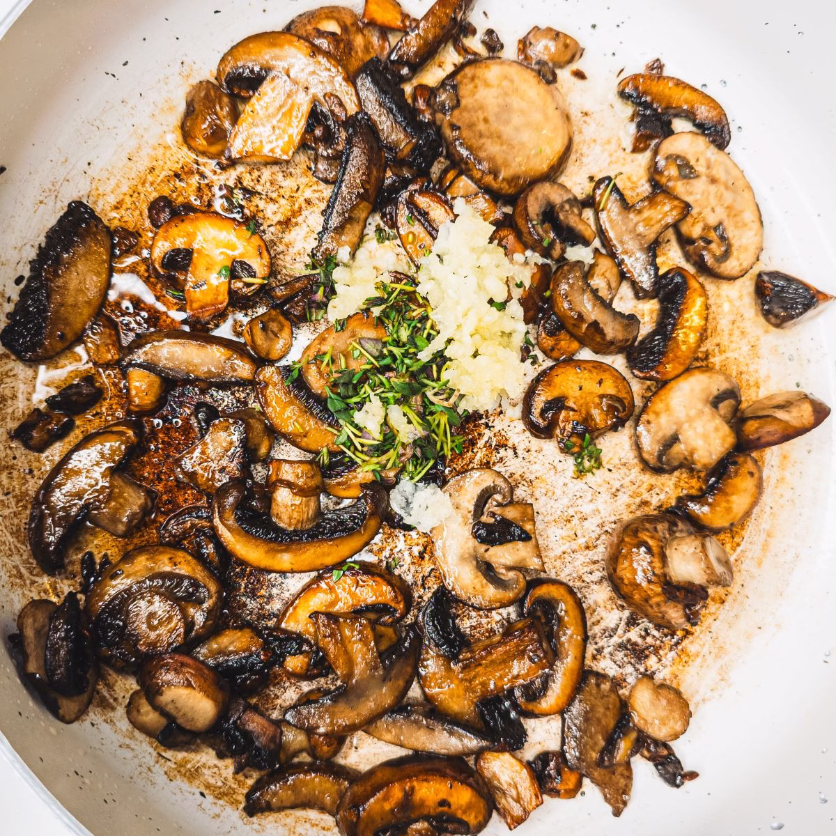 Stir in Garlic and Thyme