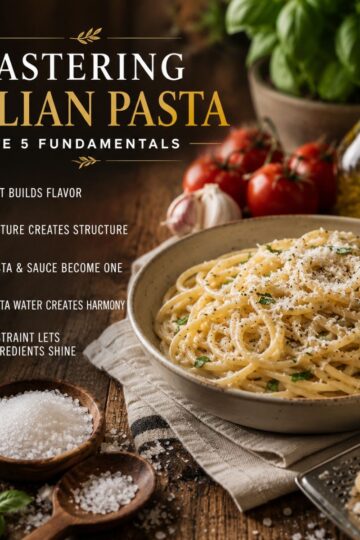 Mastering Italian Pasta and the 5 fundamentals